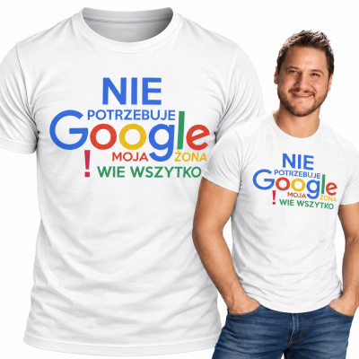 KOSZULKA ŚMIESZNA MOJA ZONA